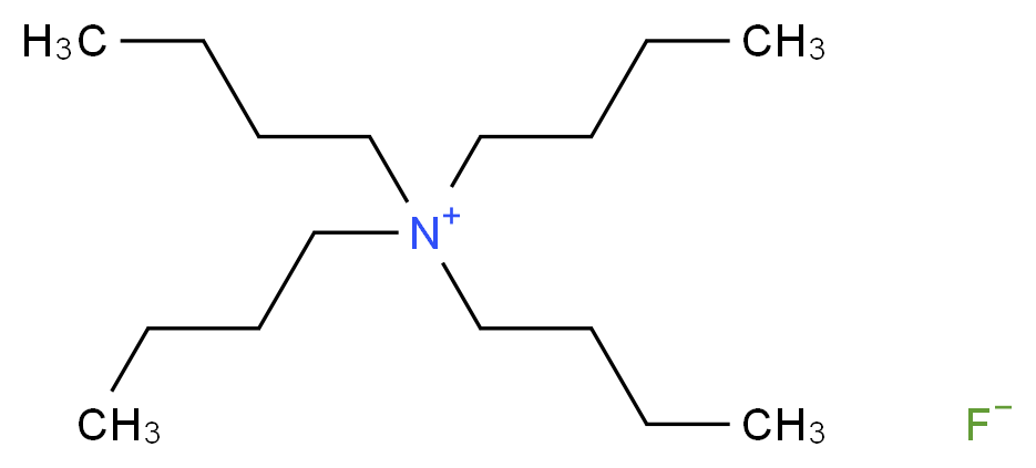 氧化铝负载四丁基氟化铵_分子结构_CAS_429-41-4)