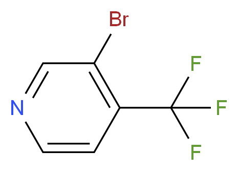 3-Bromo-4-(trifluoromethyl)pyridine_分子结构_CAS_936841-70-2)