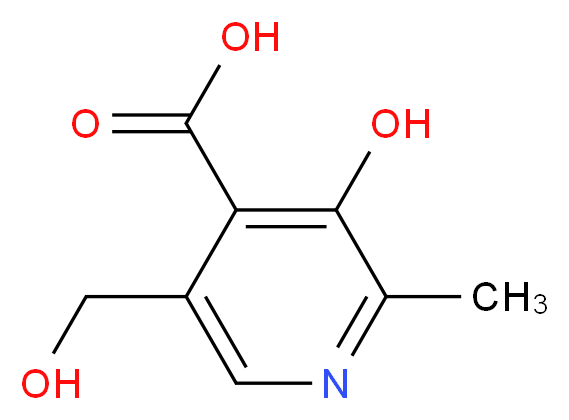 4-PYRIDOXIC ACID_分子结构_CAS_82-82-6)