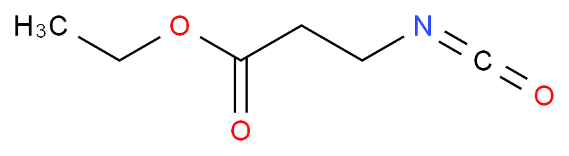 ethyl N-(oxomethylene)-beta-alaninate_分子结构_CAS_5100-34-5)