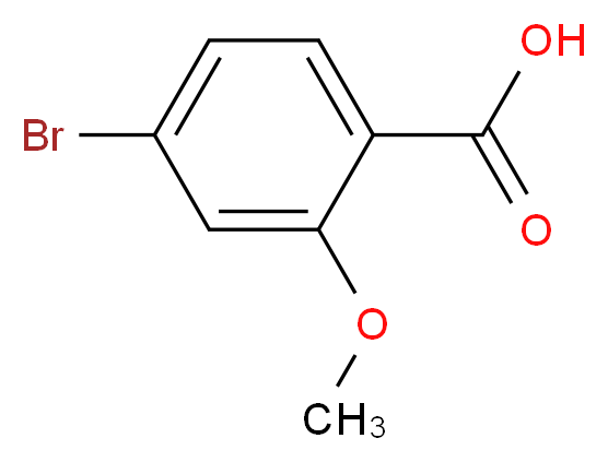 4-Bromo-2-methoxybenzoic acid_分子结构_CAS_72135-36-5)