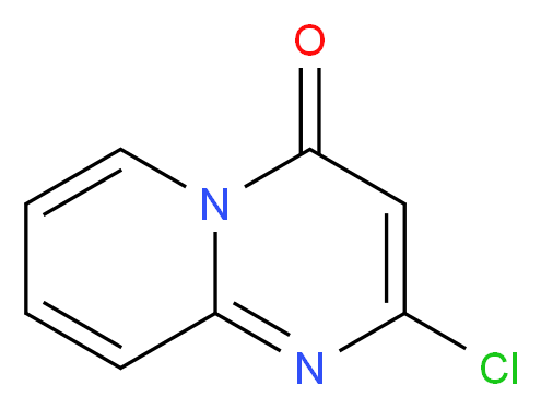 2-chloro-4H-pyrido[1,2-a]pyrimidin-4-one_分子结构_CAS_5418-94-0