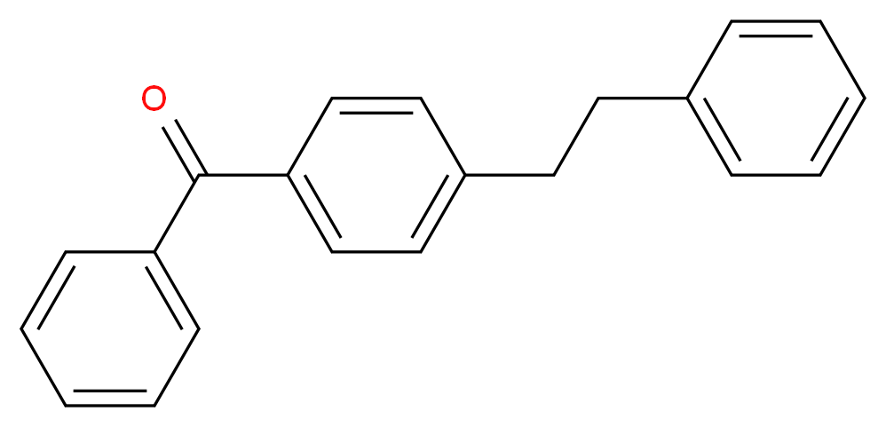phenyl[4-(2-phenylethyl)phenyl]methanone_分子结构_CAS_91036-10-1)