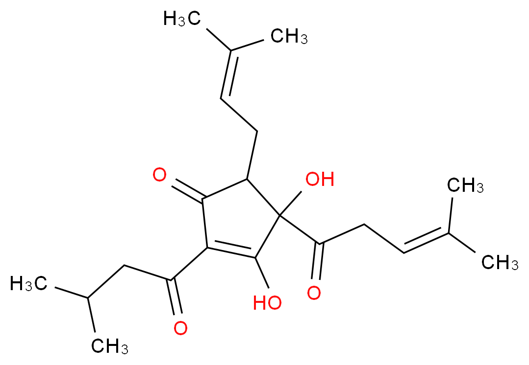 Isohumulone_分子结构_CAS_25522-96-7)