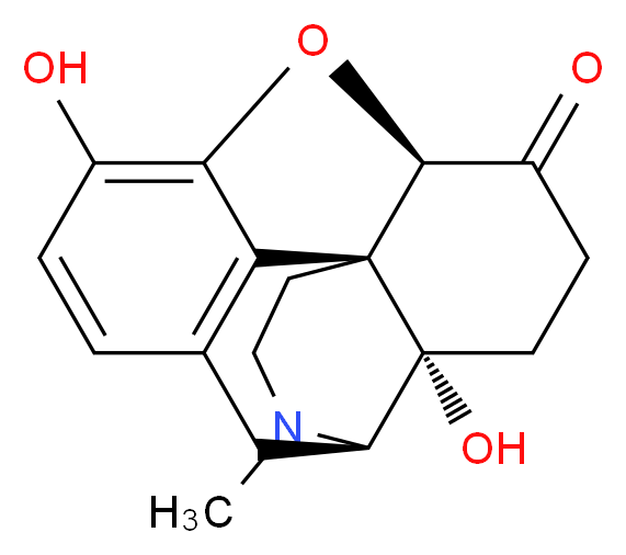 Oxymorphone_分子结构_CAS_76-41-5)