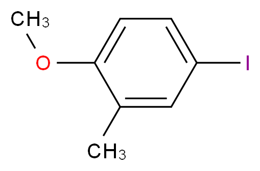 4-Iodo-2-methylanisole_分子结构_CAS_75581-11-2)