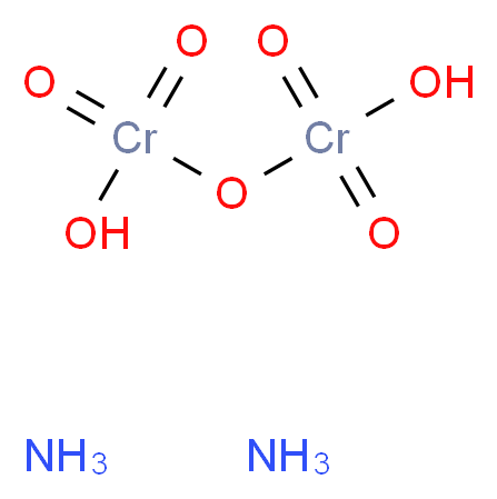 [(hydroxydioxochromio)oxy]chromiumoylol diamine_分子结构_CAS_7789-09-5