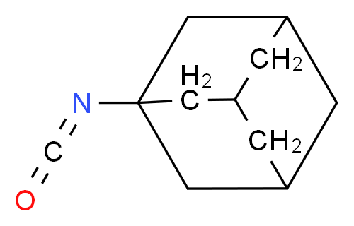 1-Isocyanatoadamantane_分子结构_CAS_4411-25-0)