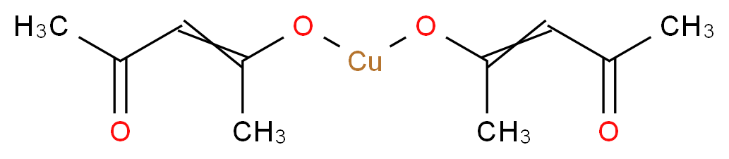 4-({[(4-oxopent-2-en-2-yl)oxy]cuprio}oxy)pent-3-en-2-one_分子结构_CAS_13395-16-9