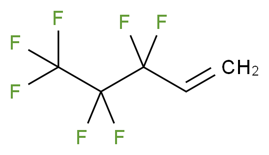 3,3,4,4,5,5,5-heptafluoropent-1-ene_分子结构_CAS_71164-40-4