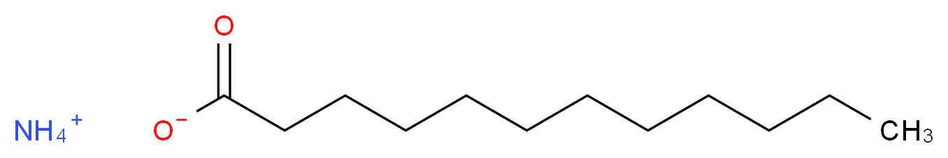 AMMONIUM LAURATE_分子结构_CAS_2437-23-2)