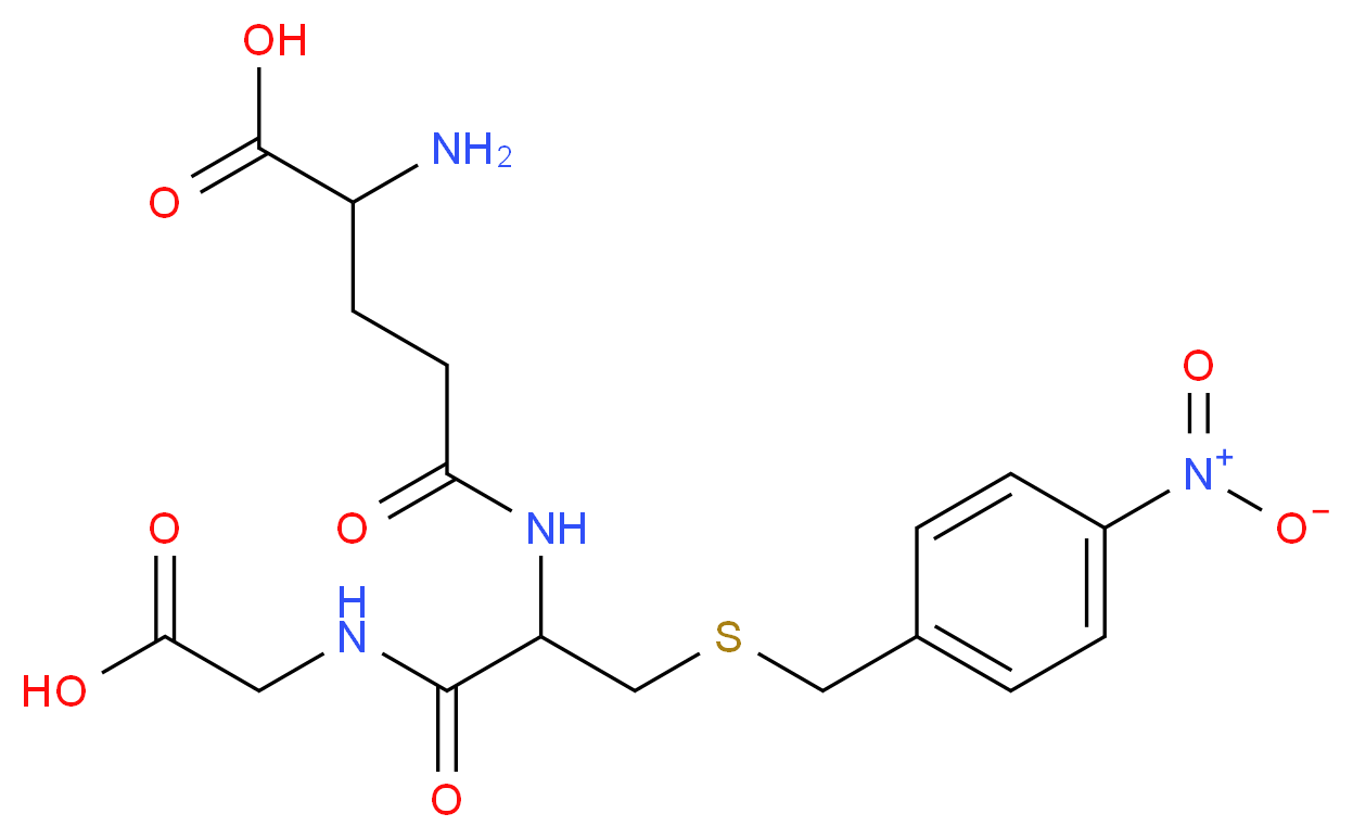 S-(4-Nitrobenzyl)glutathione_分子结构_CAS_6803-19-6)
