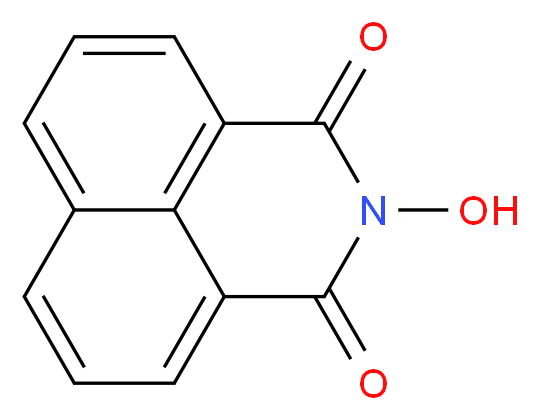 3-hydroxy-3-azatricyclo[7.3.1.0<sup>5</sup>,<sup>1</sup><sup>3</sup>]trideca-1(13),5,7,9,11-pentaene-2,4-dione_分子结构_CAS_7797-81-1