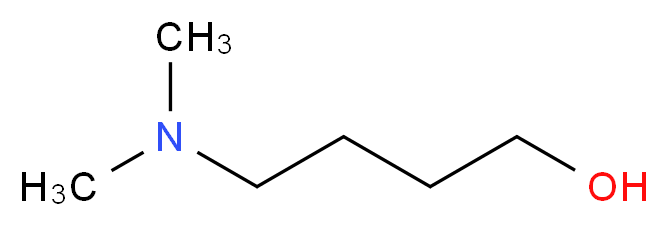 4-(Dimethylamino)butan-1-ol_分子结构_CAS_13330-96-6)