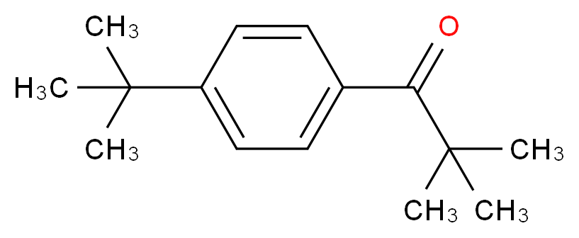 P-tert-BUTYL PIVALOPHENONE_分子结构_CAS_22583-66-0)