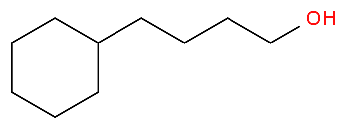 4-CYCLOHEXL-1-BUTANOL_分子结构_CAS_4441-57-0)