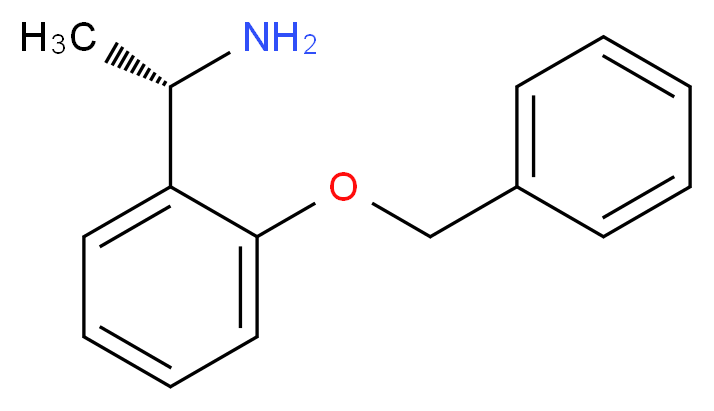 (1S)-1-[2-(benzyloxy)phenyl]ethanamine_分子结构_CAS_123982-82-1)