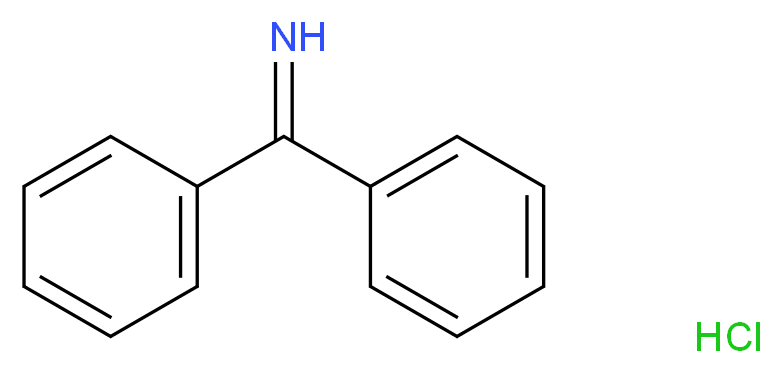 diphenylmethanimine hydrochloride_分子结构_CAS_5319-67-5