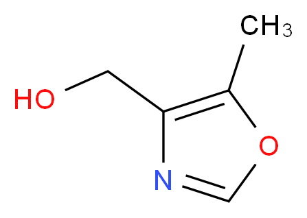 (5-methyl-1,3-oxazol-4-yl)methanol_分子结构_CAS_874821-67-7