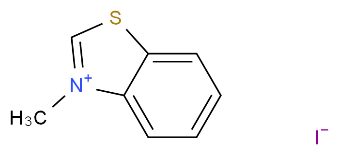 3-甲基苯并噻唑碘化物_分子结构_CAS_2786-31-4)