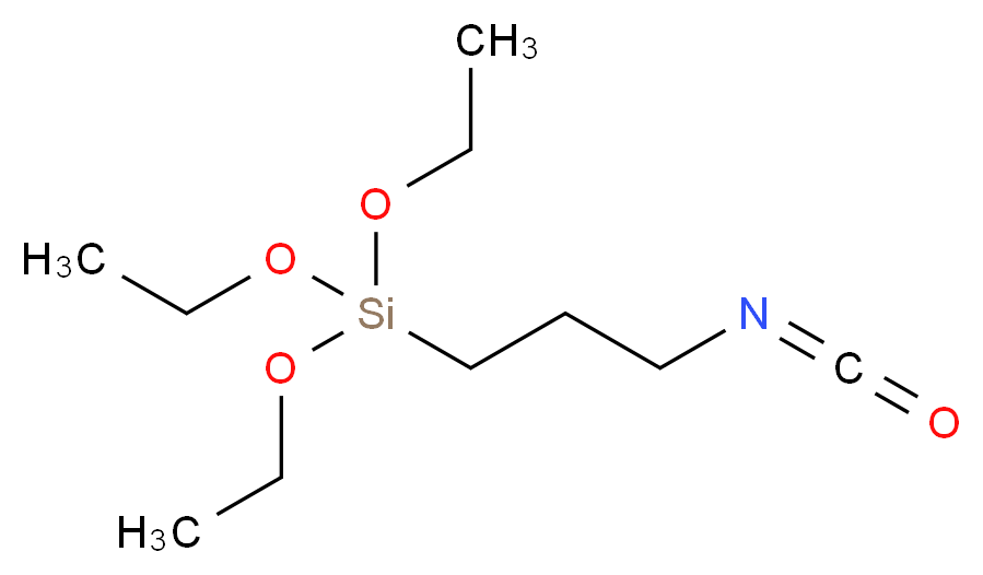 三乙氧基(3-异氰基丙基)硅烷_分子结构_CAS_24801-88-5)