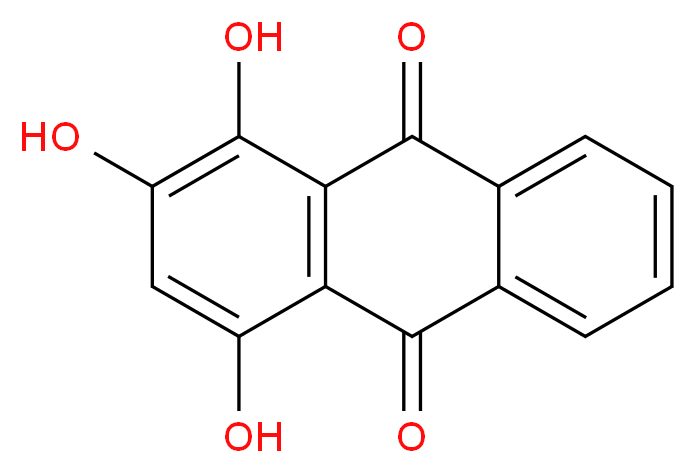 红紫素_分子结构_CAS_81-54-9)