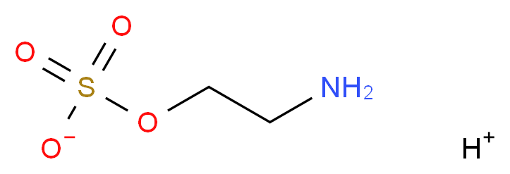 hydrogen 2-aminoethyl sulfate_分子结构_CAS_926-39-6