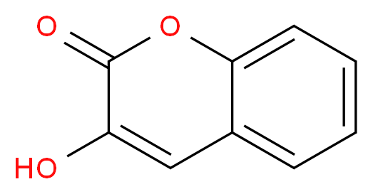 3-Hydroxy-2H-chromen-2-one 97%_分子结构_CAS_939-19-5)