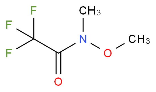 2,2,2-trifluoro-N-methoxy-N-methylacetamide_分子结构_CAS_104863-67-4