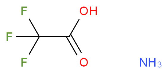 三氟乙酸铵_分子结构_CAS_3336-58-1)