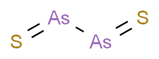 二硫化二砷_分子结构_CAS_1303-32-8)