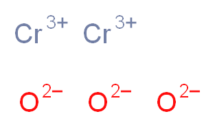 三氧化二铬(III)溅射靶, 76.2mm (3.0in) 直径 x 3.18mm (0.125in) 厚_分子结构_CAS_)