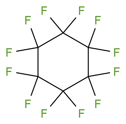 Perfluorocyclohexane 99%_分子结构_CAS_355-68-0)