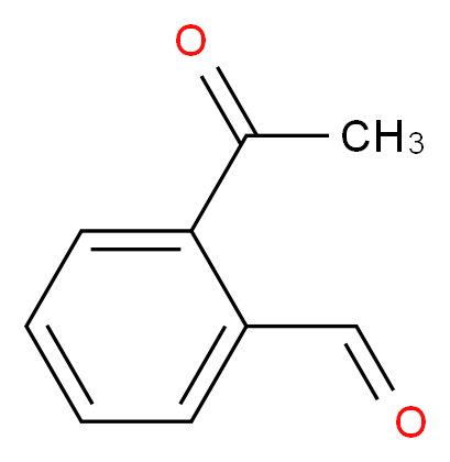 2-acetylbenzaldehyde_分子结构_CAS_24257-93-0