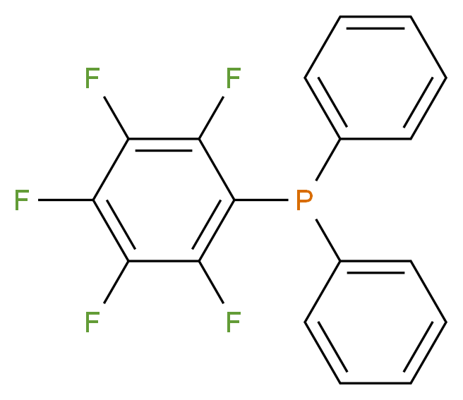 Diphenylpentafluorophenylphosphine_分子结构_CAS_5525-95-1)