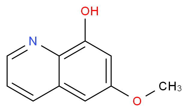 6-methoxyquinolin-8-ol_分子结构_CAS_477601-28-8