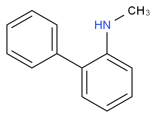 N-Methylbiphenyl-2-amine_分子结构_CAS_14925-09-8)