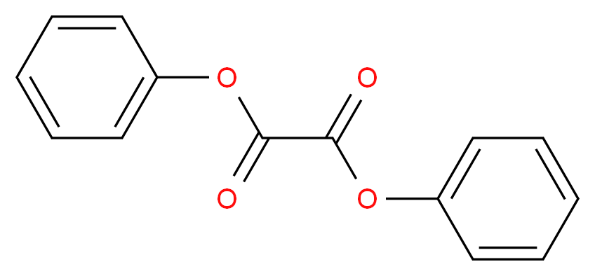 Diphenyl oxalate_分子结构_CAS_3155-16-6)