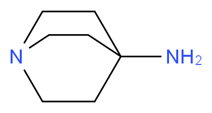 1-Azabicyclo[2.2.2]octan-4-amine_分子结构_CAS_22766-61-6)