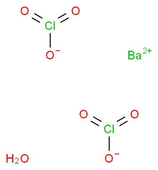 氯酸钡 一水合物_分子结构_CAS_10294-38-9)