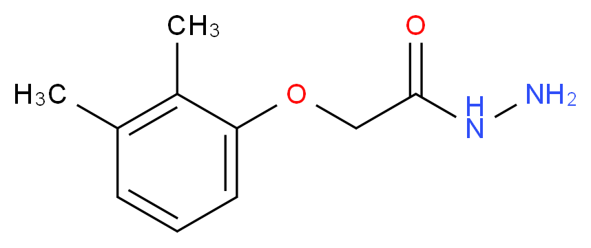 2-(2,3-Dimethylphenoxy)acetohydrazide_分子结构_CAS_)