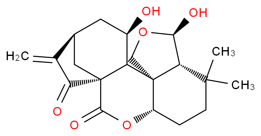 Nodosin_分子结构_CAS_10391-09-0)