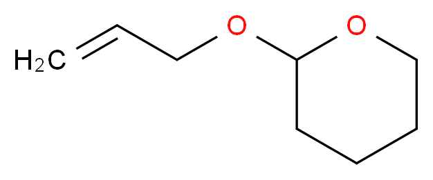2-(prop-2-en-1-yloxy)oxane_分子结构_CAS_4203-49-0