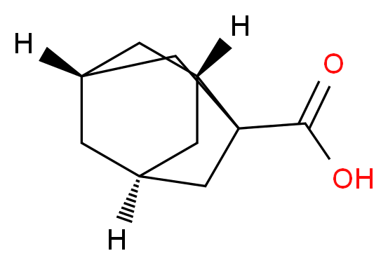 (1R,5S,7r)-tricyclo[3.3.1.0^{3,7}]nonane-3-carboxylic acid_分子结构_CAS_16200-53-6