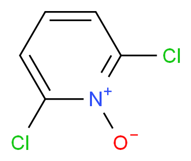 2,6-Dichloropyridine-1-oxide_分子结构_CAS_2587-00-0)