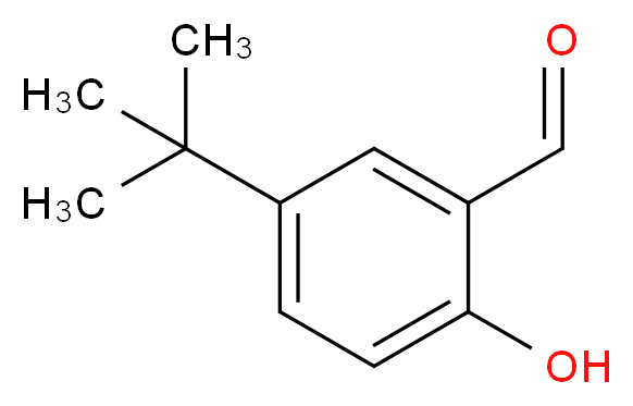 5-(tert-Butyl)-2-hydroxybenzaldehyde_分子结构_CAS_2725-53-3)