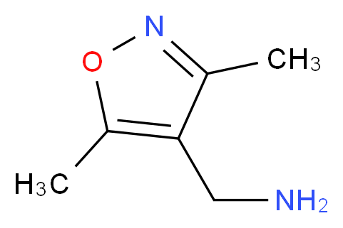 (dimethyl-1,2-oxazol-4-yl)methanamine_分子结构_CAS_131052-47-6