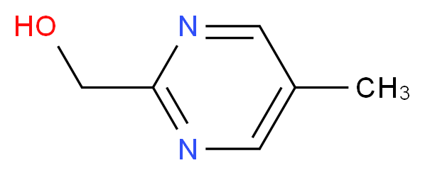 (5-methylpyrimidin-2-yl)methanol_分子结构_CAS_90905-61-6