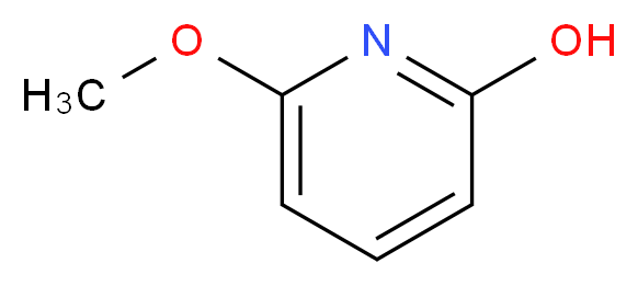 2-HYDROXY-6-METHOXYPYRIDINE_分子结构_CAS_22385-36-0)