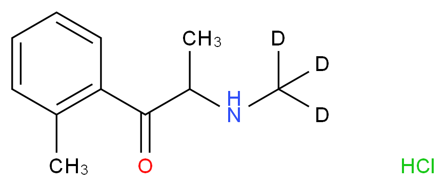 2-Methyl Methcathinone-d3 Hydrochloride_分子结构_CAS_1330277-26-3)